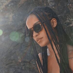 Free People Royal Polarized Aviator Sunglasses